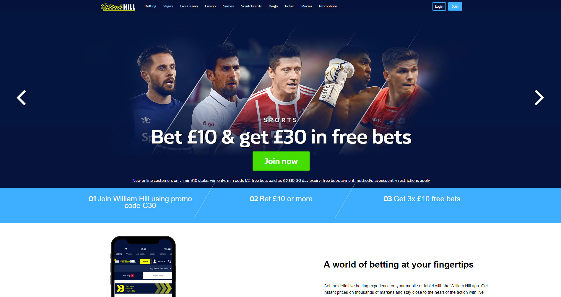 william hill change player name live casino